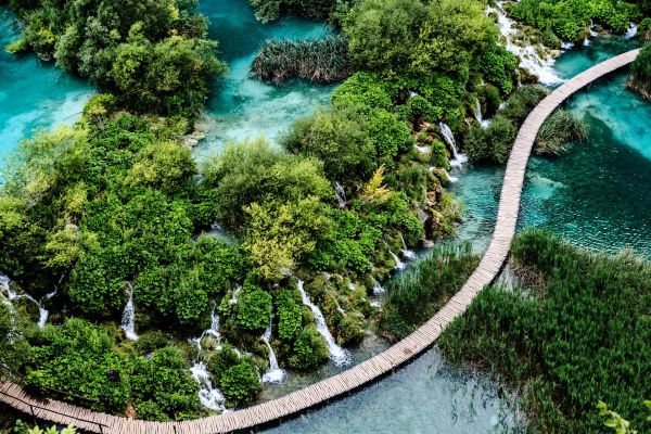 Chorvatsko UNESCO Plitvicke jazera